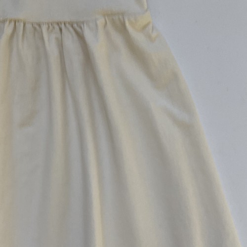 Zara Dress Size 6 Ivory White 100% Cotton Sleeveless Elastic Waist Tank - Picture 6 of 14