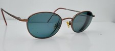 Vintage United Colors of Benetton UCB346 Bronze Oval Sunglasses FRAMES ONLY