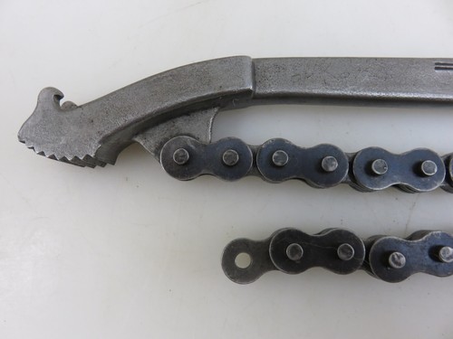 Craftsman 5571 Chain Pipe Wrench 11" Long Vintage made In USA - Picture 4 of 9