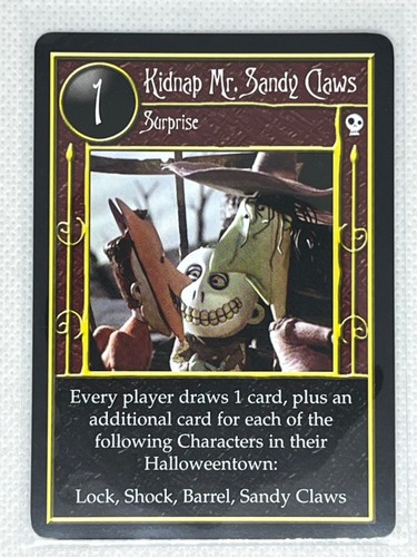 The Nightmare Before Christmas Tcg Rare Surprise card - Picture 6 of 40