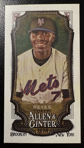 NY Mets (Lot Of 5) 2024 Allen and Ginter Minis - (Seaver/Reyes/Senga/Alvarez) - Picture 5 of 6