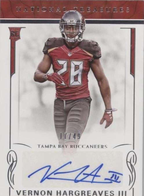 2016 Panini National Treasures Vernon Hargreaves III #144 - 1 of 2