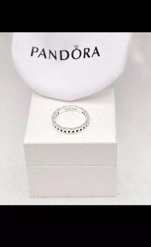 Pandora   Signature   Hearts of Pandora   Ring   Retired   Ring Size 7