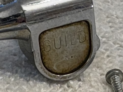 Vintage 1970's Guild TREBLE SIDE TUNER + Screw Schaller Germany - Picture 2 of 3
