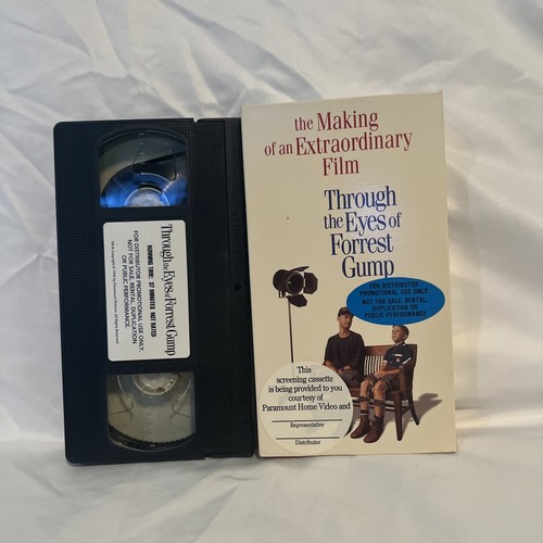 Through the Eyes of Forrest Gump (VHS, 1995) *Promo Demo Full Length Screener* - Picture 4 of 4
