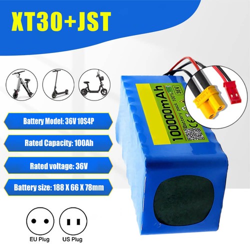 36V 10S4100000mAh Elektroroller Fahrrad Lithium Batterie Pack mit Ladegerät DE - Bild 11 von 25
