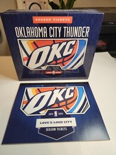 2013 2014 OKLAHOMA CITY THUNDER Basketball Season Ticket Book Kevin Durant MVP