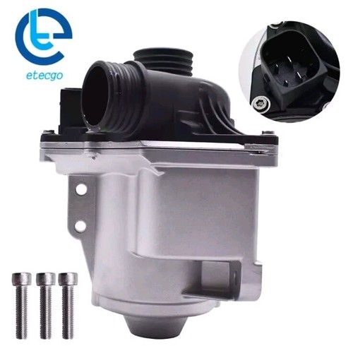 New Electric Engine Water Pump W/ Thermostat For BMW N54 N55 3.0L 135i 335i 535i - Picture 2 of 4