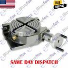 Rotary Table 3" 80mm H/V With 4 Bolting Slot For Milling Metalworking Premium