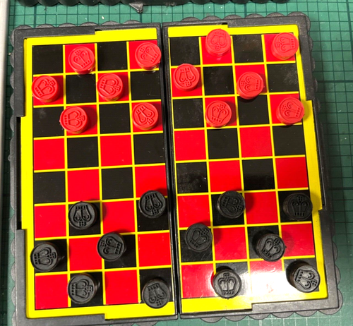 4 Mini Magnetic Travel Board Games Ludo, Snakes & Ladders, Checkers & Solitaire. - Picture 3 of 9