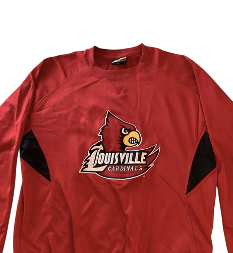 Suéter Pullover Rojo Logo Coliseo Louisville Cardinals Para Hombre Talla Grande - Imagen 2 de 10