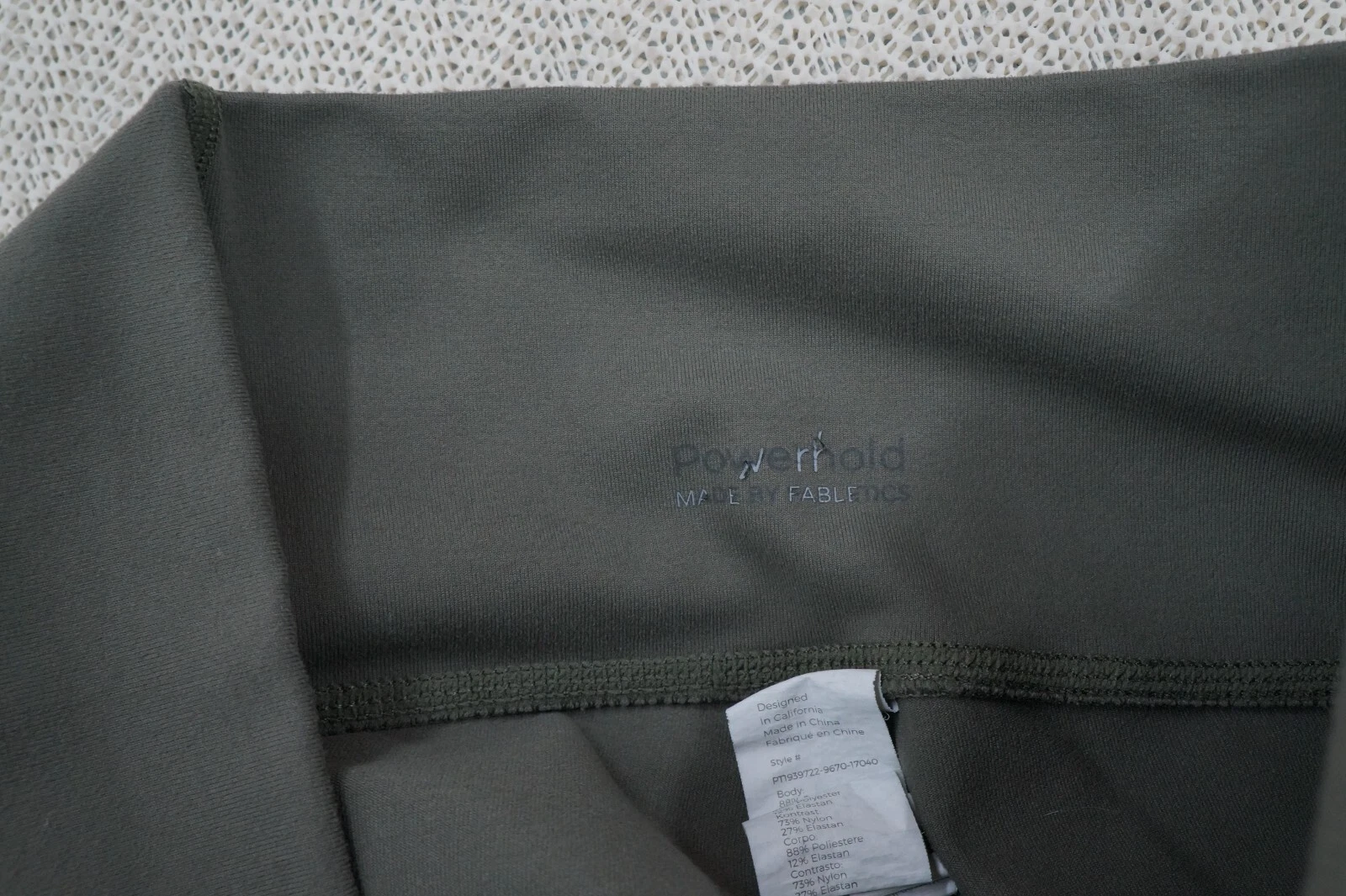 fabletics powerhold yoga casual stretch leggings
