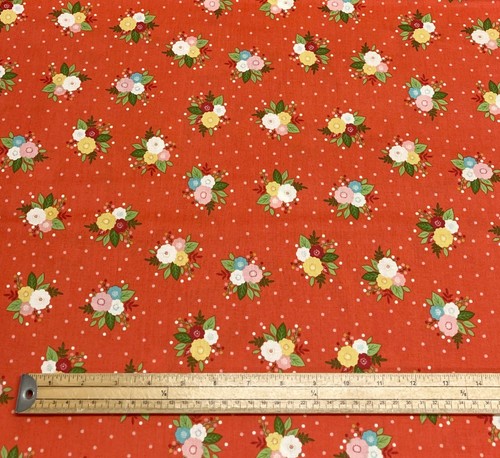Makower AMELIA Floral Cotton Fabric Modern Boho Summer Patchwork Dressmaking - Picture 10 of 25