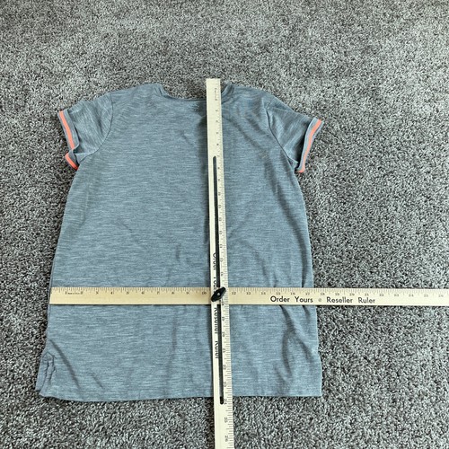 Athleta Girl Shirt Girls 2XL XXL 16 Gray Top Short Sleeve Athletic Gym Youth - Picture 6 of 7