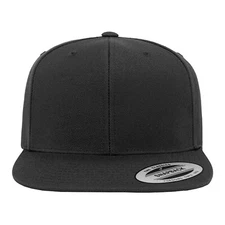 Yupoong Classic Blank Plain Snapback Hat Flexfit Adjustable Hat