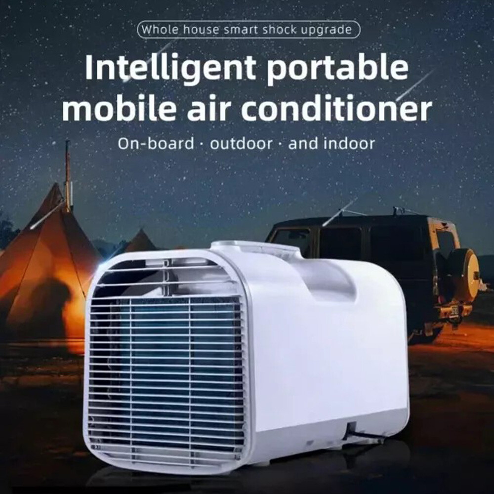 Portable Travel Air Conditioner 4800 BTU 4 in Cooler 12V/24V/240V Camping 220V