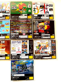 Japanese Sega Saturn Game Bundle - Retro Gaming for Collectors SS Lot Japan #6