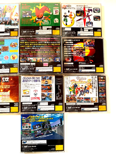 Pacchetto giochi giapponese Sega Saturn - Retro Gaming per collezionisti SS Lotto Giappone #6 - Foto 5 di 8