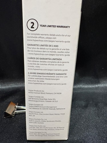 HyperDrive 10-in-2 USB C Dock, Dual Monitor HDMI 4K@60Hz, 60W USBC Power... - Picture 9 of 11