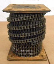 DIAMOND CHAIN CO. #60 RIVETED CHAIN, 3/4" PITCH, 1/2" WIDTH, ANSI, 100 FT LENGTH