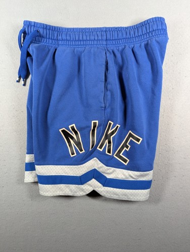Nike Shorts Mens Large Blue NSW Sportswear Nike Air Fleece Gym Basketball Royal - Picture 6 of 12