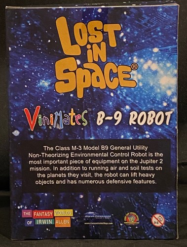 Lost In Space B 9 ROBOT, Vinimates, Vinyl Figure, Diamond Select Toys - Picture 3 of 4