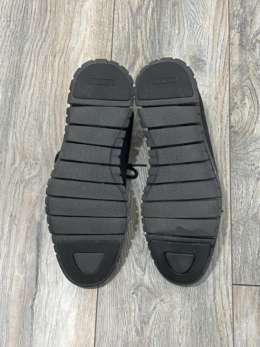 Cole Haan ZERØGRAND Stitch Out Chukka Boots | Black Leather | Size 9.5 | C27045 Cole Haan ZERØGRAND Stitch Out Chukka Boots | Black Leather  main image 4