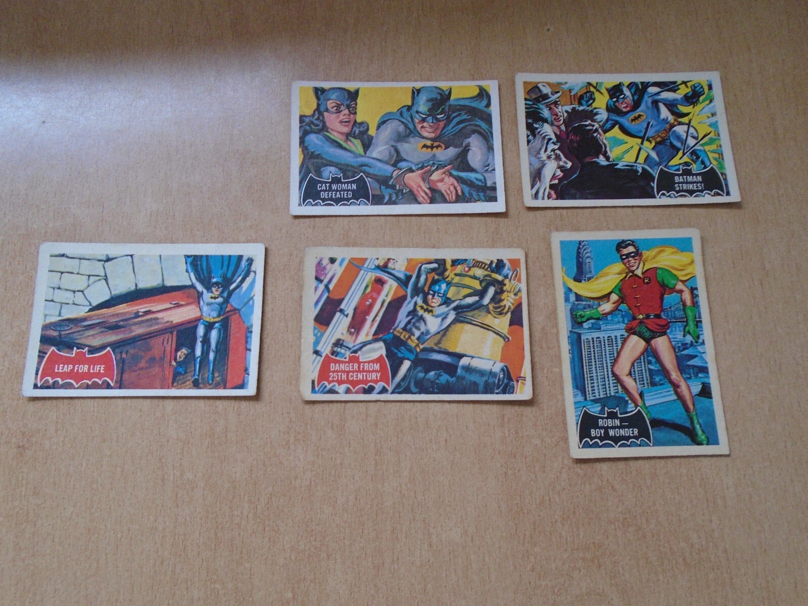 Batman Duplicated lot of 46 x 1966 A&BC trading cards. eBay