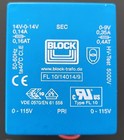 BLOCK Trasformatore PCB FL 10/14014/9