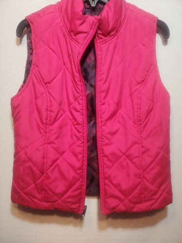 Womens SJB Double-sided Quilted Snow Vest Zip up Sz M - Picture 6 of 9