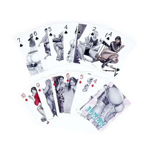 Namio Harukawa Trump playing cards produced and designed by Hajime Sorayama F/S - Picture 9 of 9