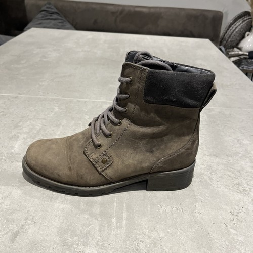 Clarks Orinoco SPICE braune Leder Schnürstiefeletten Gr. UK 6D Damen - Bild 7 von 9