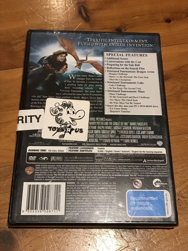 Harry Potter & The Goblet Of Fire DVD 2-Disc Widescreen Edition New Sealed Rare - Picture 9 of 12
