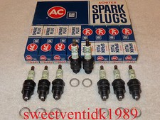 Nos Ac-r44s Spark Plugs...acniter Script Gm 5612072...ram Air Gto Firebird Nos Ac-r44s Spark Plugs...acniter Script Gm 5612072...ram Air Gto Firebird