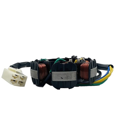 4 wires 6 Coil Magneto Stator Fit GY6 110cc Scooter Moped ATV Go Kart Dirt Bike - Picture 7 of 10