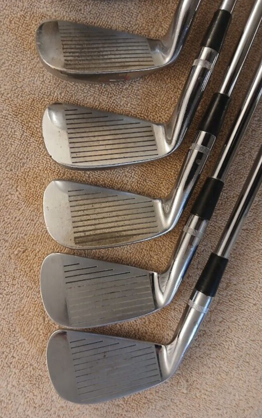 TZ GOLF - VINTAGE BEN HOGAN RADIAL 3-SO Irons, Apex 4 Stiff Flex