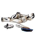 RPM 3" Blue E-Valve Mid Pipe for Can-Am Maverick R X rs with Smart-Shox 2024-25