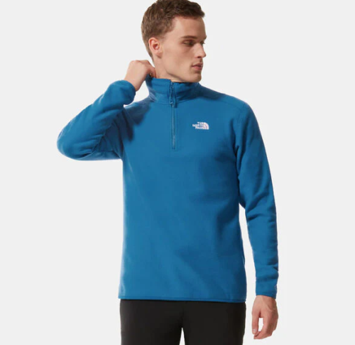 Mens The North TKA Glacier 100 Fleece 1/4 Zip Jacket Coat New - Picture 25 of 34