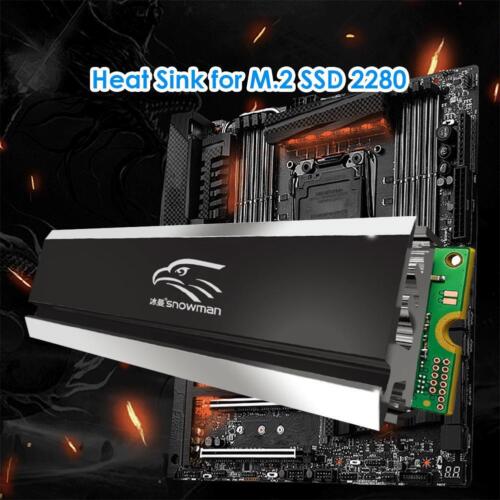 M.2 2280 SSD Heat Sink Cooler Thermal Pad Solid State Hard Disk Radiator UK - Bild 3 von 4