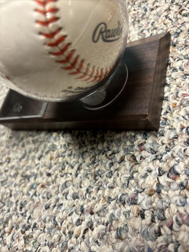 cal ripken autographed Ball With Case and Card & Patch - Picture 8 of 9