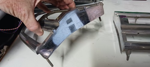 1968 PLYMOUTH ROADRUNNER SATELLITE TAILLIGHT LEFT SIDE TAIL LIGHT CHROME BEZELS - Picture 10 of 10