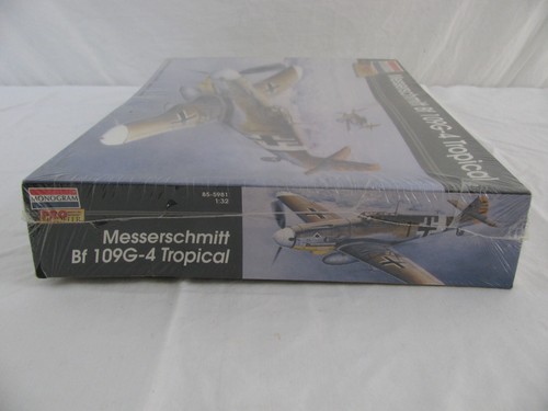 Monogram Pro Modeler 1/32 tedesco Messerschmitt Bf 109G-4 Tropical #85-5981 - Foto 3 di 5