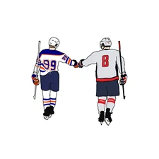 OVECHKIN and GRETZKY INSTANT DIGITAL DOWNLOAD | Digital File