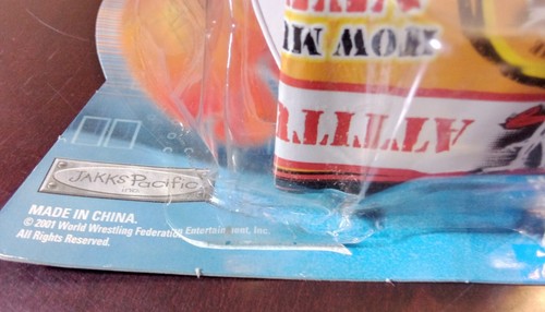 Jakks Pacific 2001 WWF Sunday Night Heat Rebellion Series 2 Kurt Angle WWE - Bild 8 von 19
