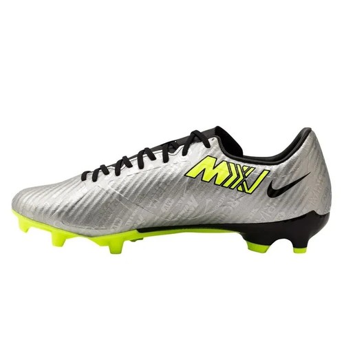 Nike Zoom Vapor 15 Elite XXV FG/MG Metallic Silver Volt - Picture 2 of 8