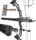 Archery Steel Ball Launcher Rapid Bow Shooter for Compound Bow Hunting +50 Balls