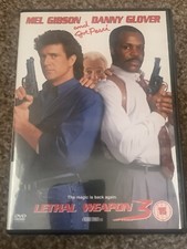 Lethal Weapon 3 1993 DVD Mel Gibson, Danny Glover, Richard Donner
