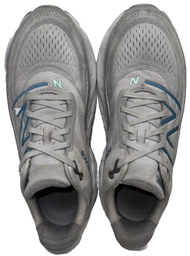 New Balance More V4 Fresh Foam X Mens 10.5 D Wide Light Aluminum Dark Moonstone - Picture 3 of 11