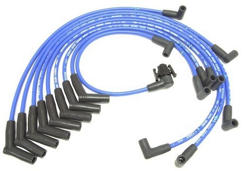 NGK Spark Plug Wire Set for 1992-1995 Ford E-250 Econoline 5.8L V8 GAS OHV - Bild 3 von 3