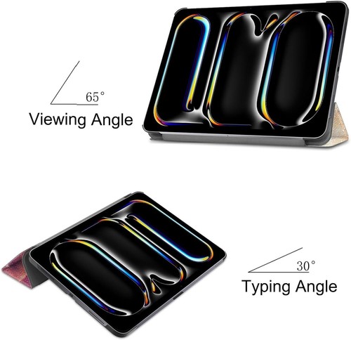 For iPad Air 11" 13" 10.9" / Pro 11" 13" 12.9" /Mini 8.3" Slim Shell Stand Cover - Picture 7 of 30